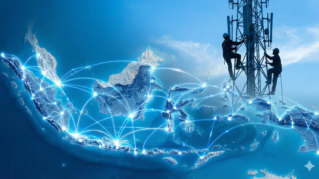 Menembus Batas Geografis: Mengurai Benang Kusut dan Tantangan Pemerataan Infrastruktur Digital di Indonesia